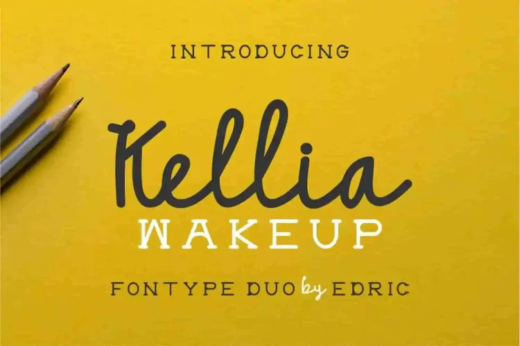 Kellia Wakeup font