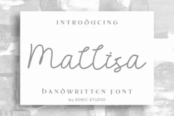 Mallisa Script Handwritten Font