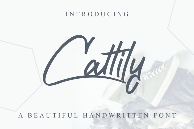 Cattily Calligraphy Font