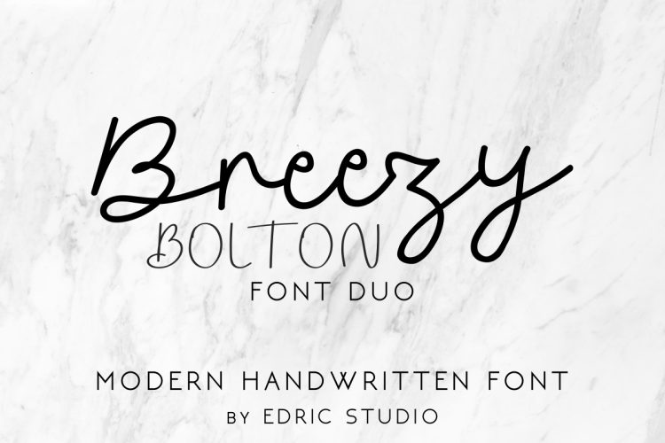 Breezy Bolton Font - Image 11