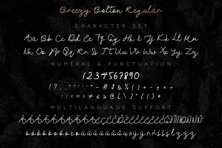 Breezy Bolton Font - Image 2