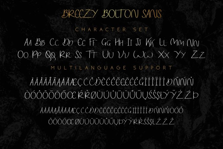 Breezy Bolton Font - Image 3