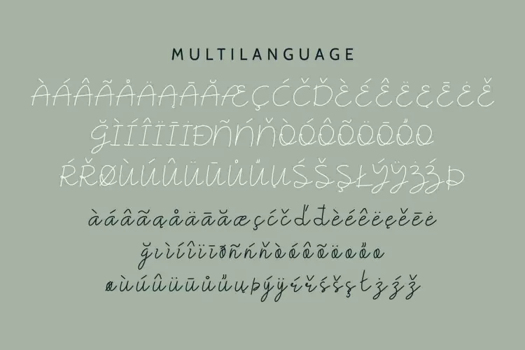 The Billie Monlly Font Duo