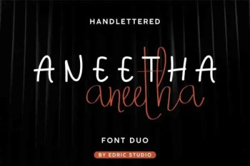 Aneetha Regular & Sans Font Duo