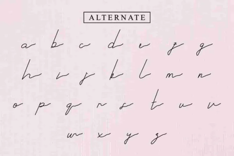 Aylesbury Vale Handwritting Font