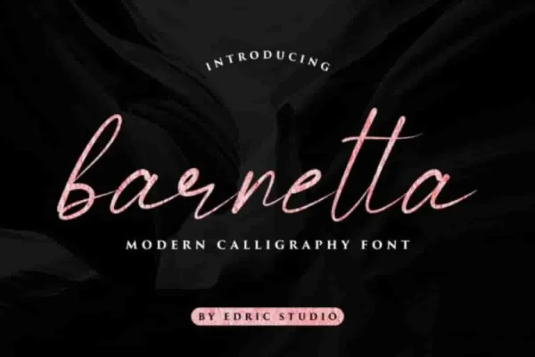 Barnetta Calligraphy Font