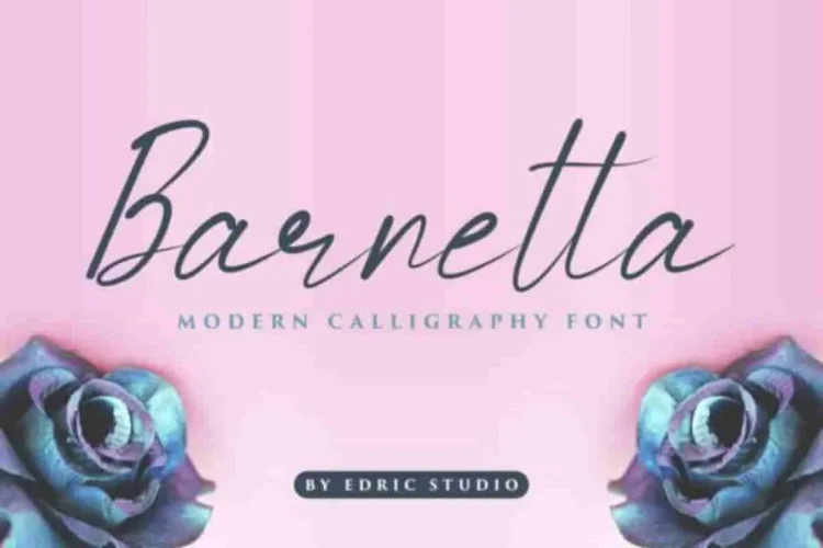Barnetta Calligraphy Font