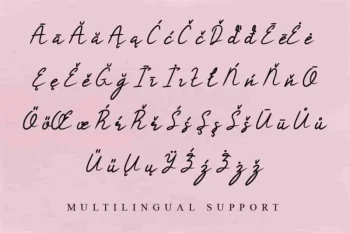 Charlyn Rushmoor Handwriting Font