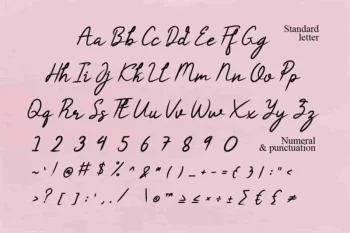 Charlyn Rushmoor Handwriting Font