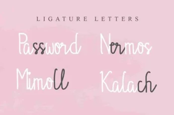 Gemintang Natural Script Font