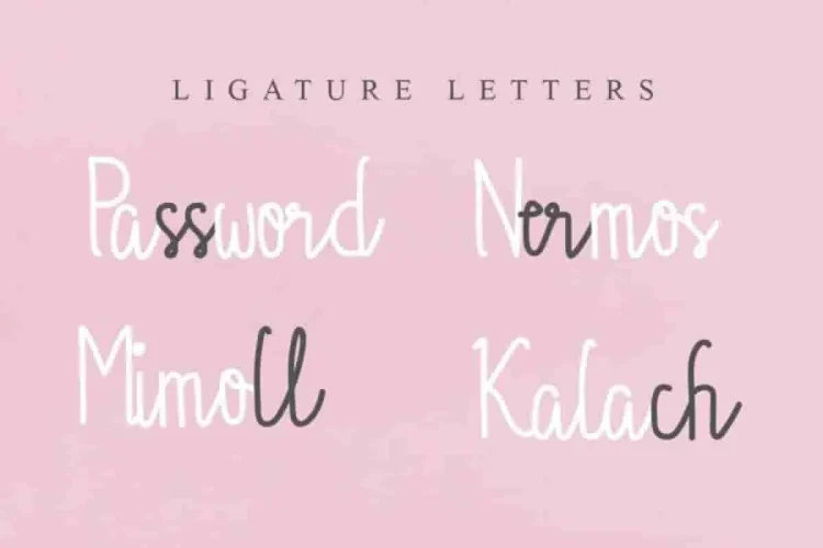 Gemintang Natural Script Font