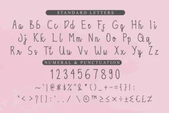 Gemintang Natural Script Font