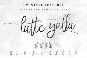 Holla hearth Brush Script Font