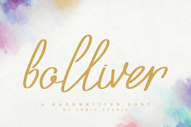 Bolliver Handwriting Font - Image 4