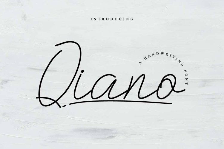 Qianno Monoline Font