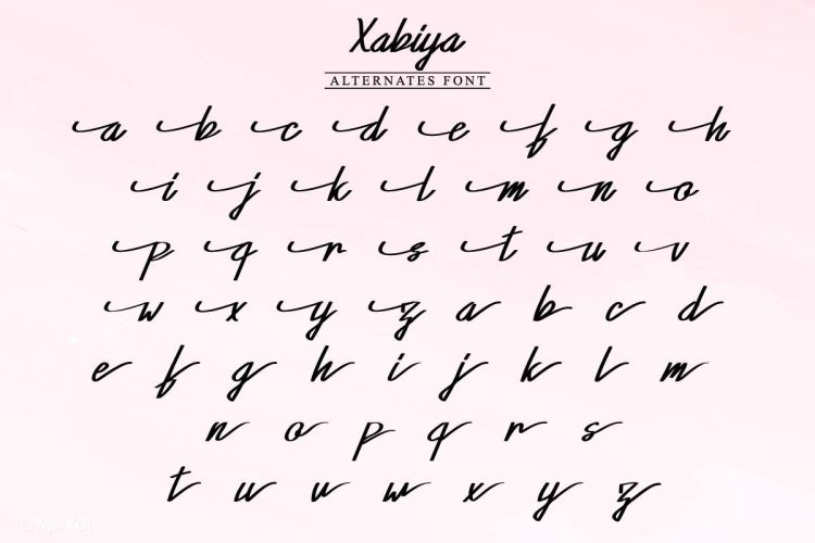 Xabiya Marker Handwritting Font - Image 2