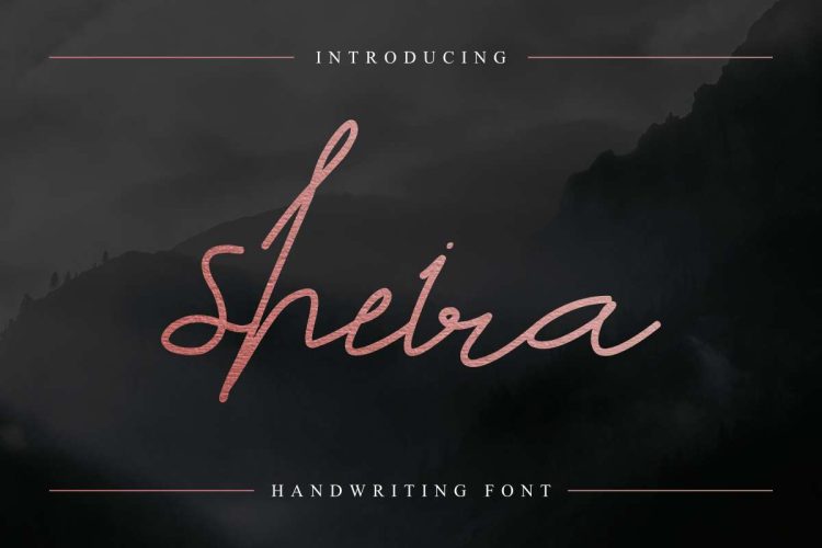 Sheira Signature Handwritting Font - Image 11