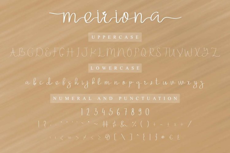 Meiriona Handwriting Font - Image 2