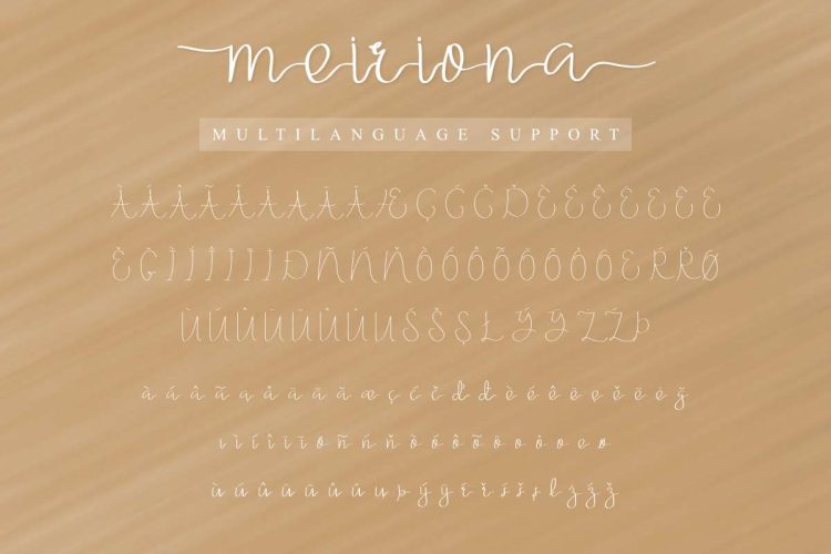 Meiriona Handwriting Font - Image 4