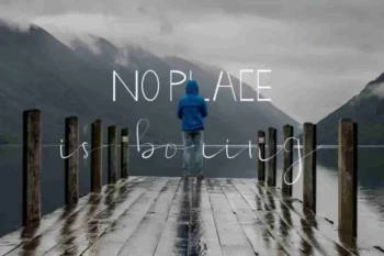 New GLADISH Fancy Display Font Duo