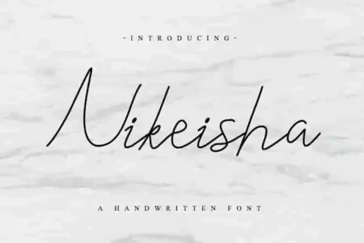 Nikeisha Cursive