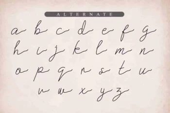 Qianno Monoline Handwritten Font