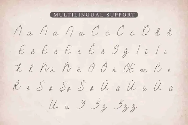 Qianno Monoline Handwritten Font