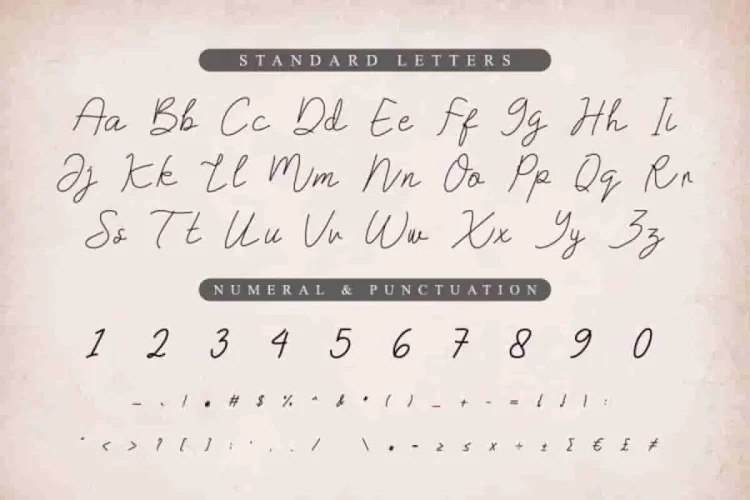 Qianno Monoline Handwritten Font