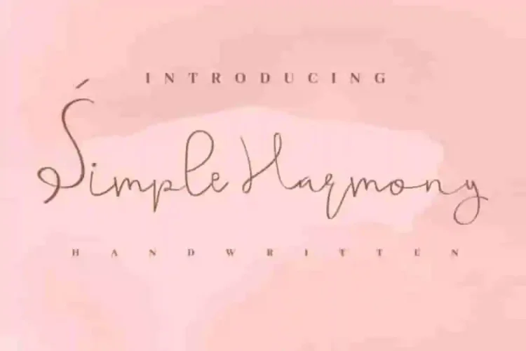 Simple-Harmony