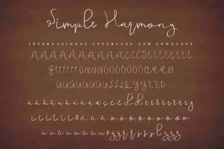 Simple-Harmony