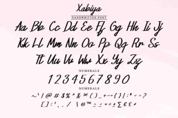 Xabiya Marker Handwritting Font