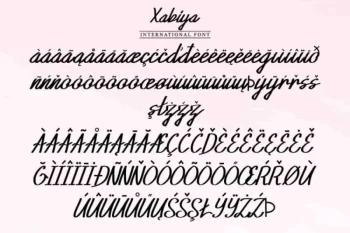 Xabiya Marker Handwritting Font