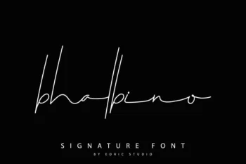 Bhalbino Handwriting Signature Font