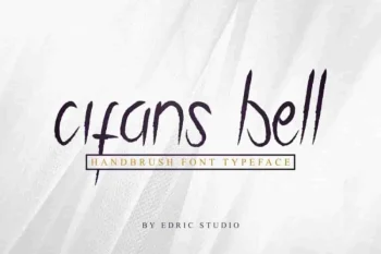 Cifans Bell HandBrush Font
