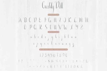 Goshty Doll Calligraphy Font
