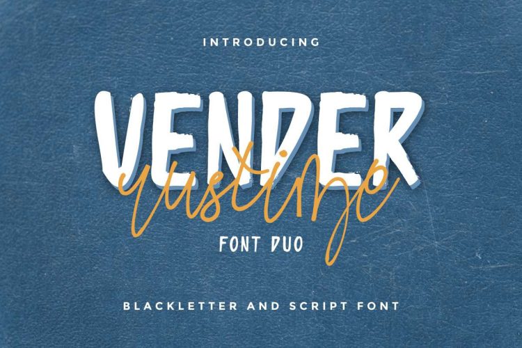 Vender Rustime Font Duo