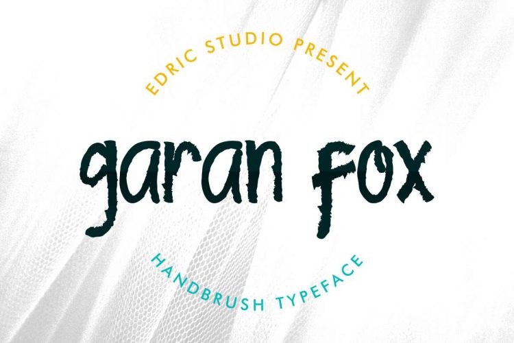 Garan Fox Hand Brush Typeface Font - Image 10