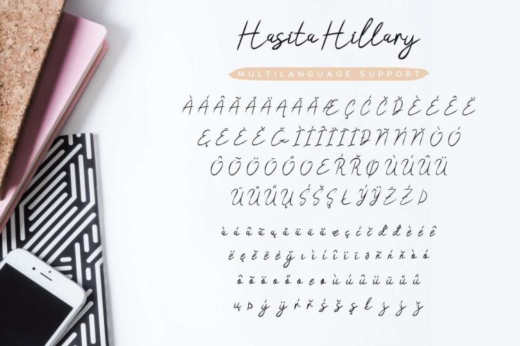 Hasita Hillary Brush Font - Image 4