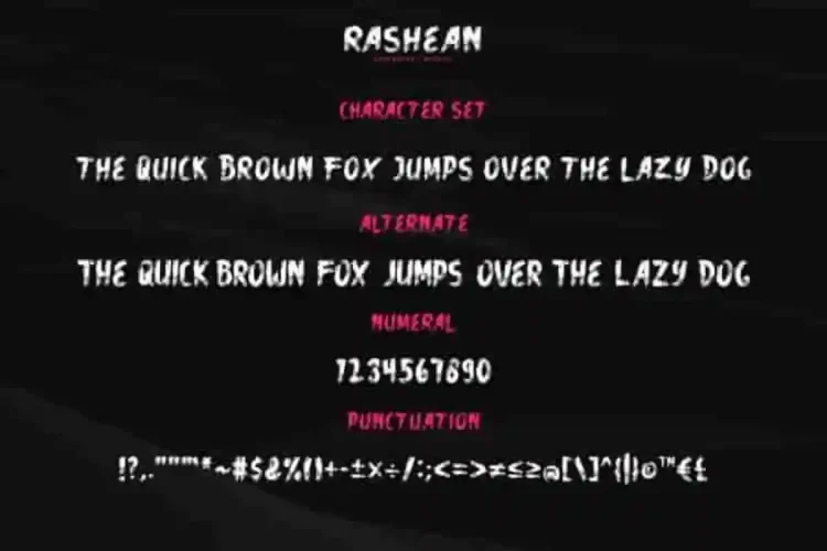Rashean Blackletter