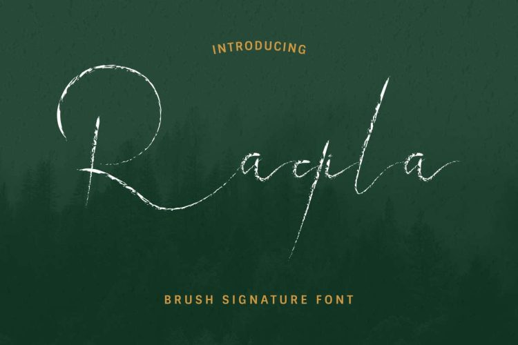 Raqila Rough Brush Signature