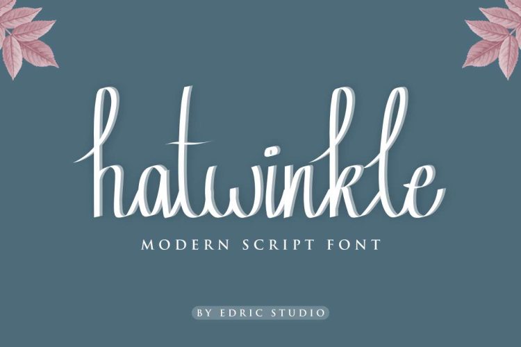 Hatwinkle Calligraphy Font