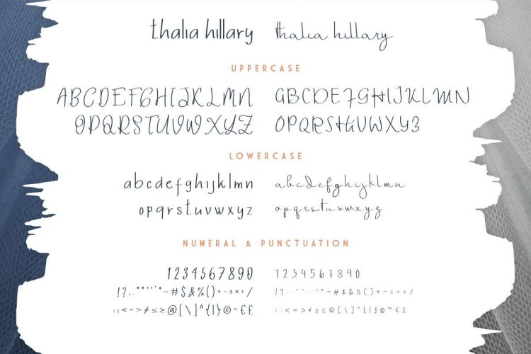 Thalia Hillary Font Duo - Image 5