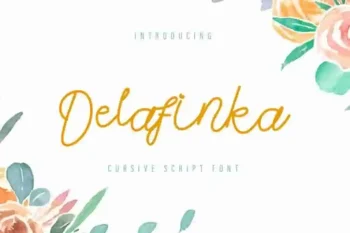 Delafinka Cursive