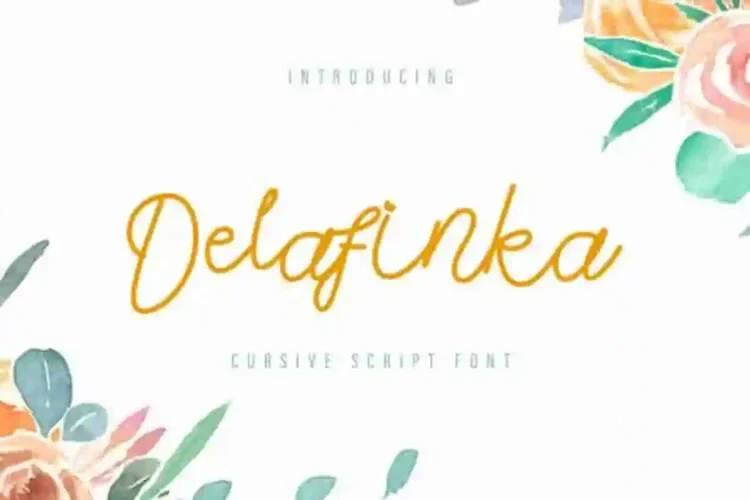 Delafinka Cursive