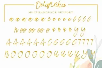 Delafinka Cursive