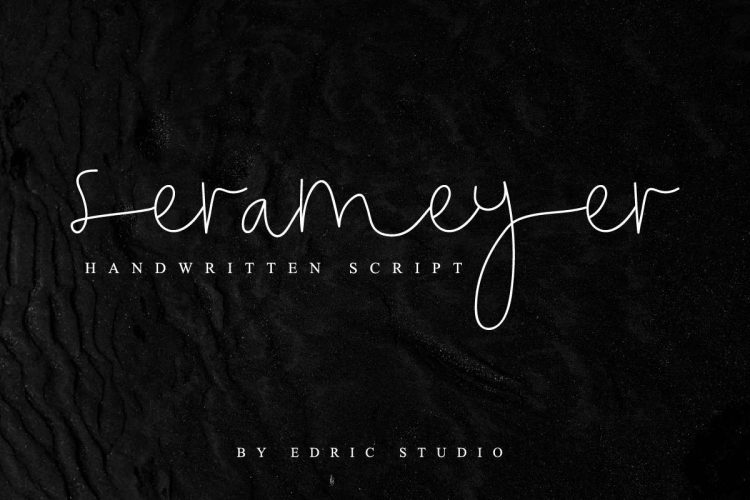 Serameyer Handwriting Font