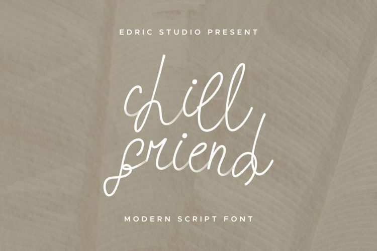 Chill Friend Modern Script Font - Image 10