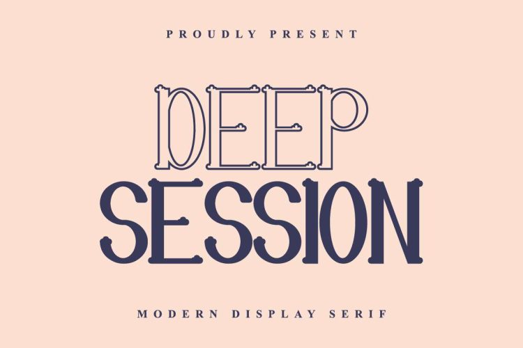 Deep Session Display Serif Font - Image 2