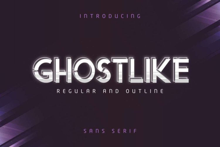 Ghostlike Sans Serif Font