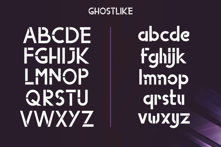 Ghostlike Sans Serif Font - Image 7